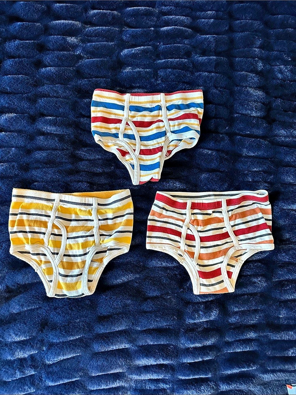 Hanna Andersson Organic Cotton Classic Briefs Striped 3-Pack